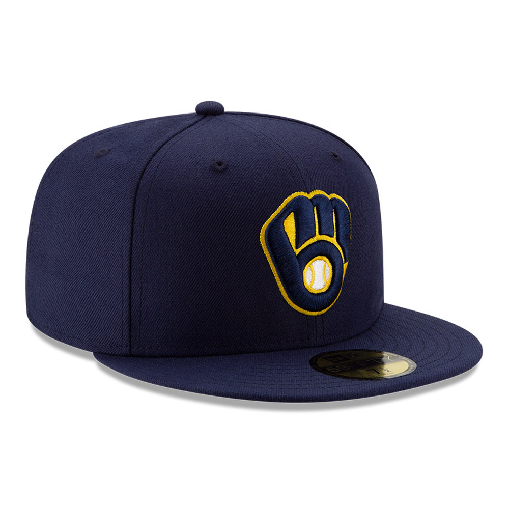 Milwaukee Brewers MLB 100 Blue 59FIFTY Cap