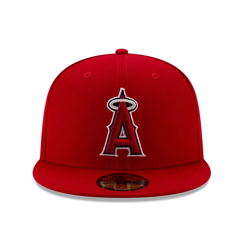 Anaheim Angels MLB 100 Red 59FIFTY Cap