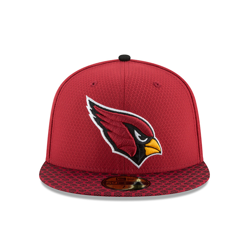Arizona Cardinals 2017 Sideline 59FIFTY rouge