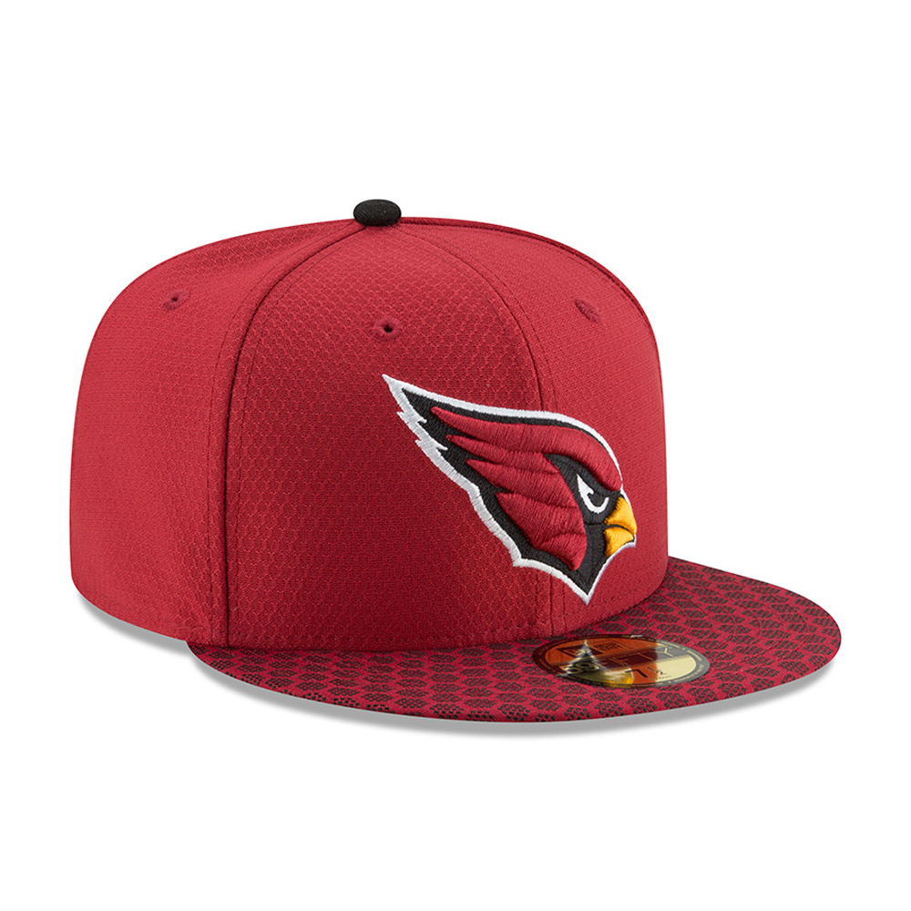 Arizona Cardinals 2017 Sideline 59FIFTY rouge