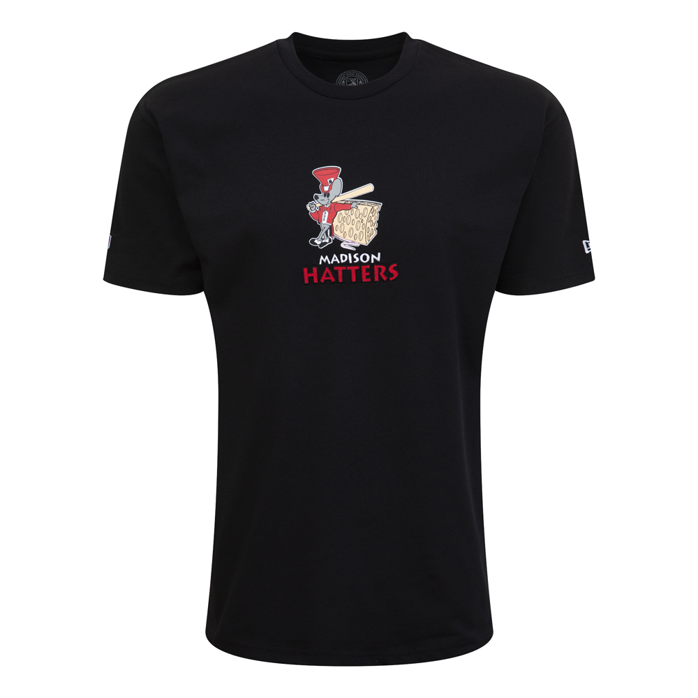 T-shirt noir des Madison Hatters