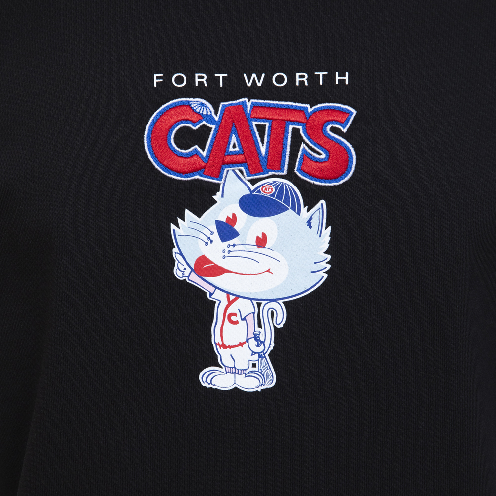 Camiseta Fort Worth Cats, negro