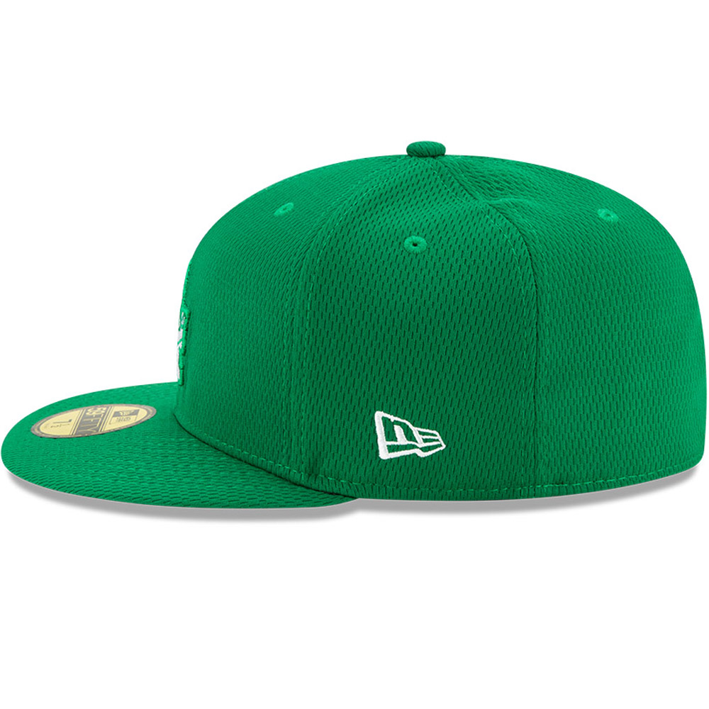 LA Dodgers Práctica de Bateo St Patricks Green 59FIFTY Cap