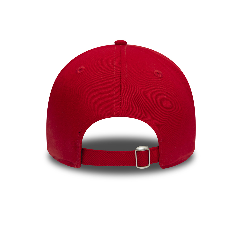 Cappellino Trucker A Frame New Era logo in gomma NYC rosso