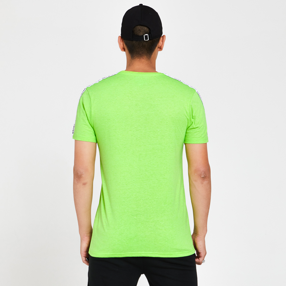 Camiseta New York Yankees Taped Sleeve, verde
