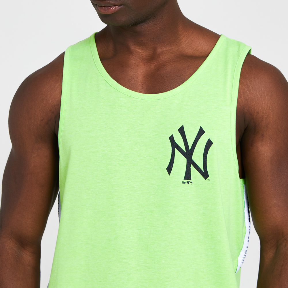 Camiseta sin mangas New York Yankees Taped, verde