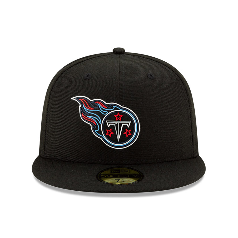 Cappellino Tennessee Titans NFL20 Draft Black 59FIFTY