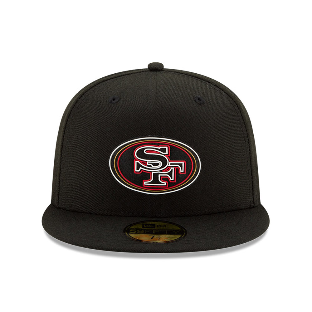San Francisco 49ERS NFL20 Draft Black 59FIFTY Cap
