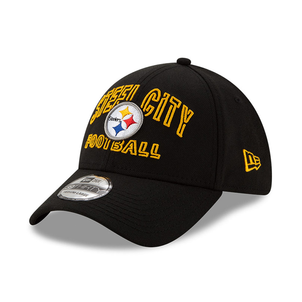 Pittsburgh Steelers NFL20 Draft Black 39THIRTY Cap