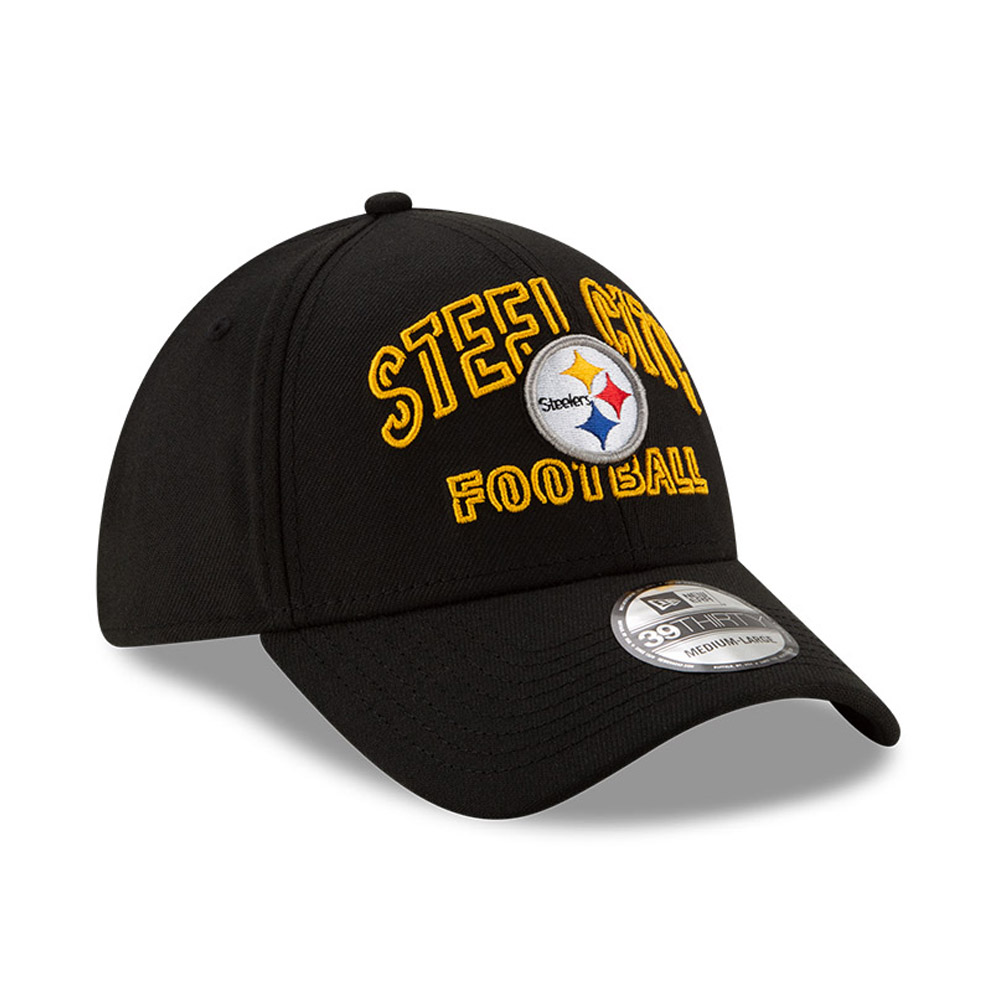 Cappellino Pittsburgh Steelers NFL20 Draft Black 39THIRTY