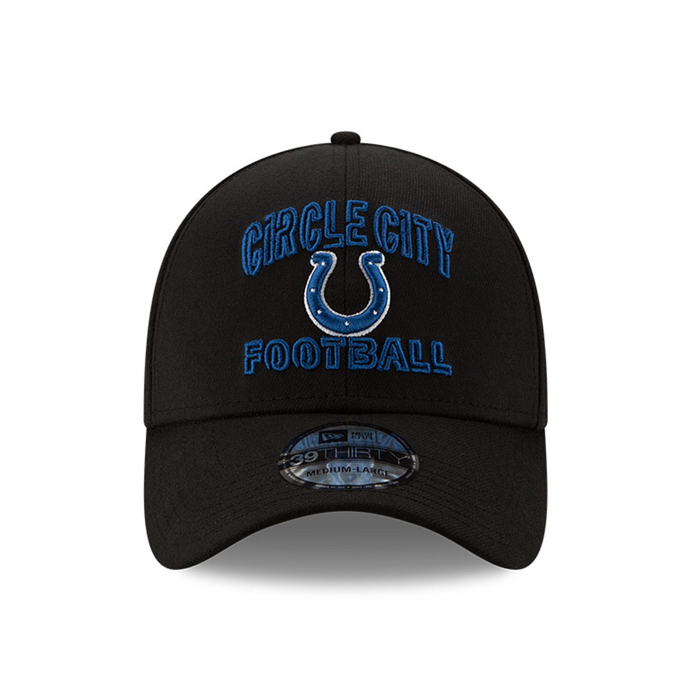 Indianapolis Colts NFL20 Draft Black 39THIRTY Cap