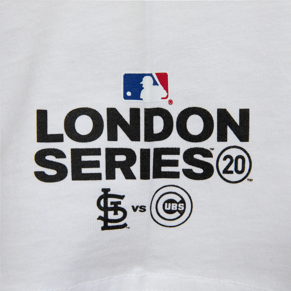 T-shirt Chicago Cubs London Games bianca