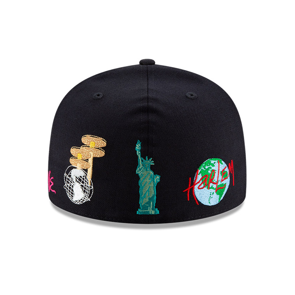 Cappellino New Era X Dave East 59FIFTY blu navy