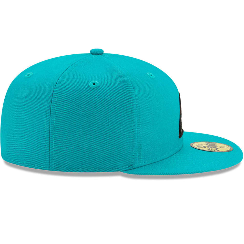 Casquette 59FIFTY New Era X Dave East bleu turquoise