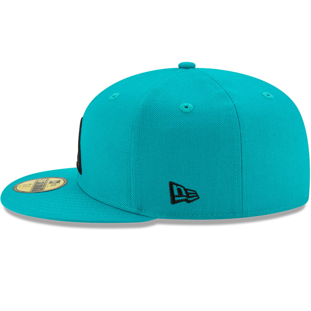 Casquette 59FIFTY New Era X Dave East bleu turquoise