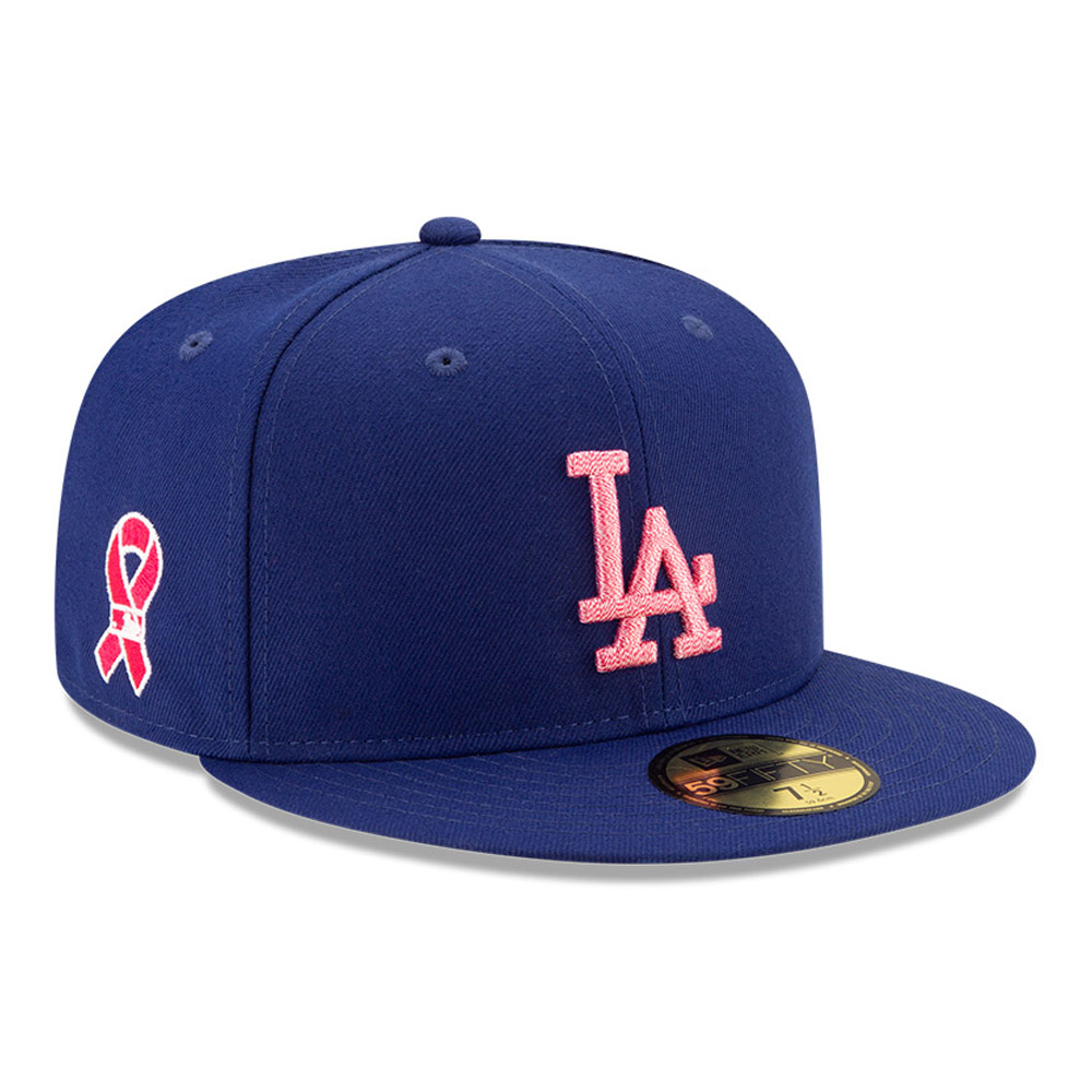59FIFTY – LA Dodgers – On Field – Mothers Day – Kappe in Blau