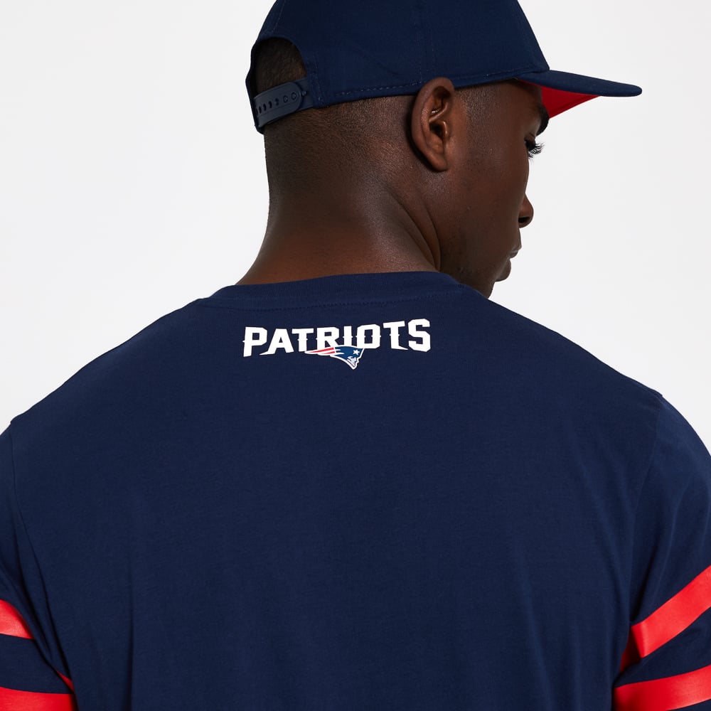 T-shirt New England Patriots Logo Elements blu navy