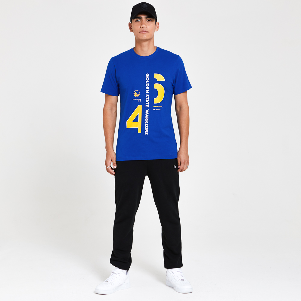 T-shirt bleu Established Graphic des Golden State Warriors