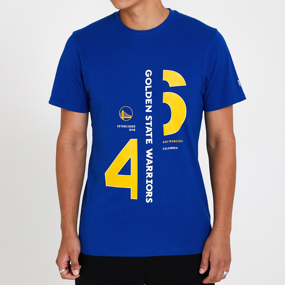 T-shirt Golden State Warriors Established Graphic blu