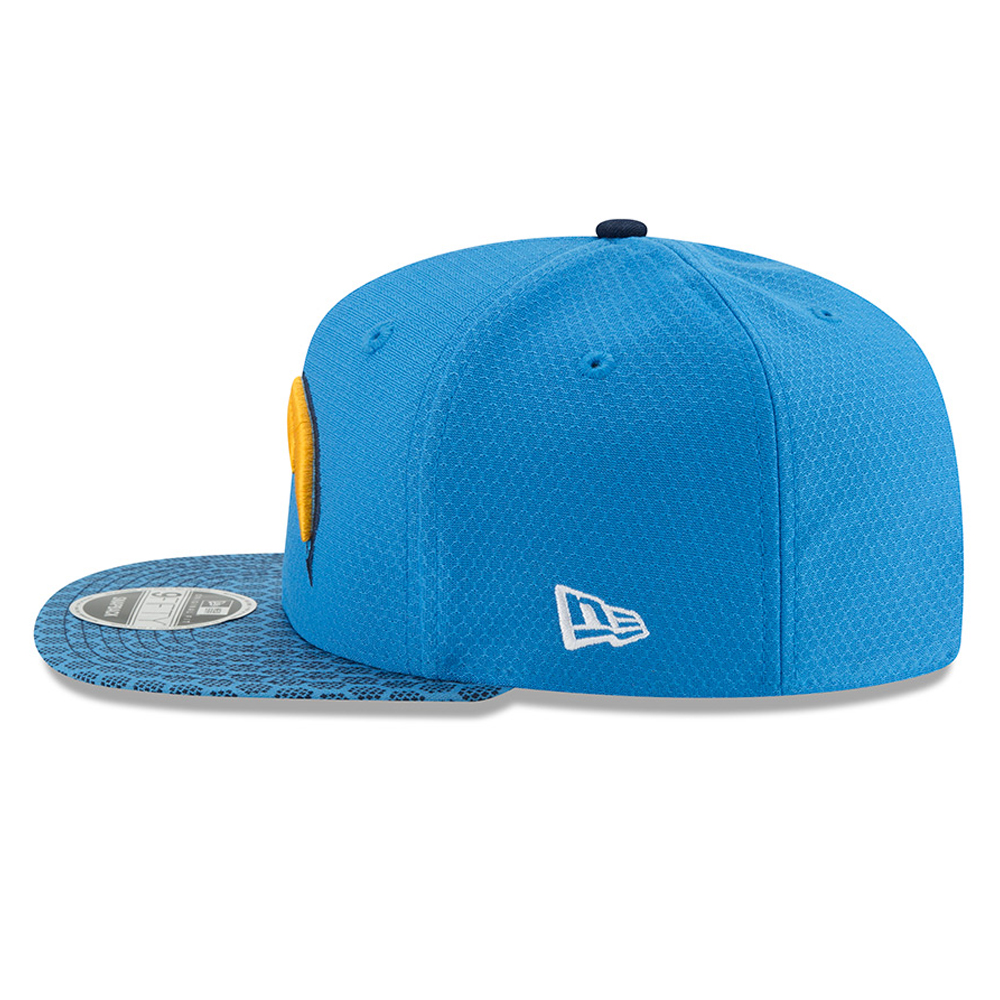 Los Angeles Chargers 2017 Sideline OF 9FIFTY Snapback bleu