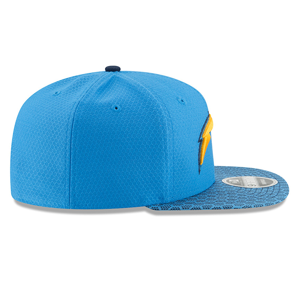 Los Angeles Chargers 2017 Sideline OF 9FIFTY Blue Snapback