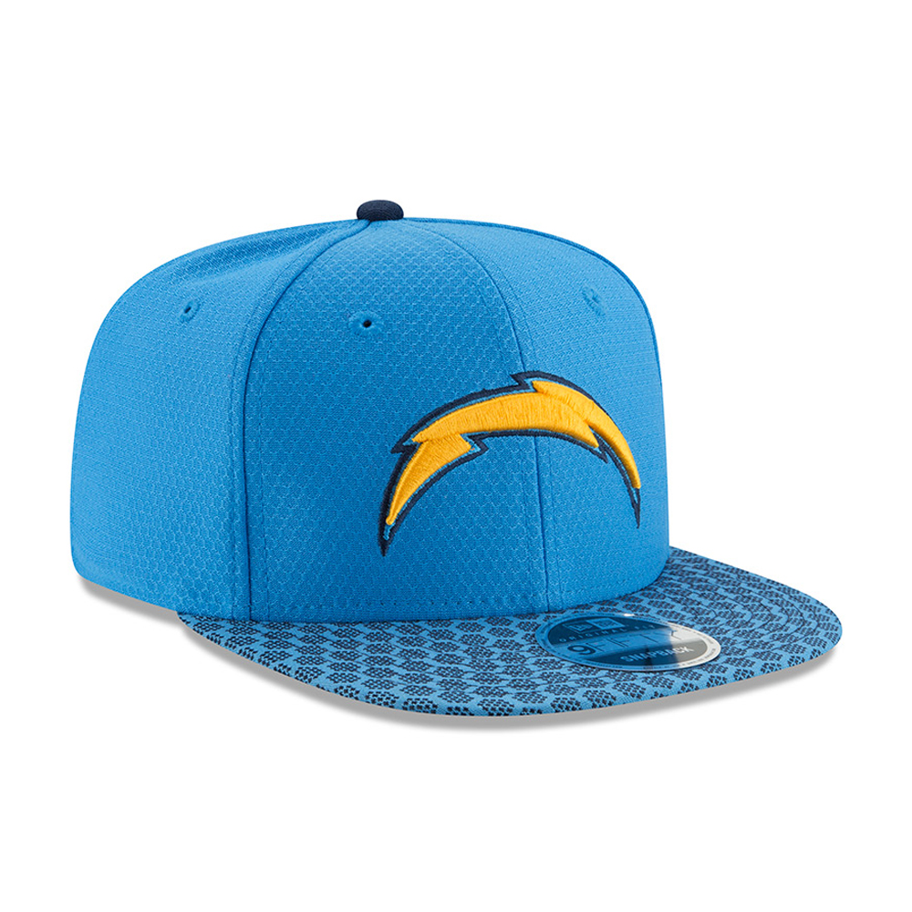 Los Angeles Chargers 2017 Sideline OF 9FIFTY Snapback bleu