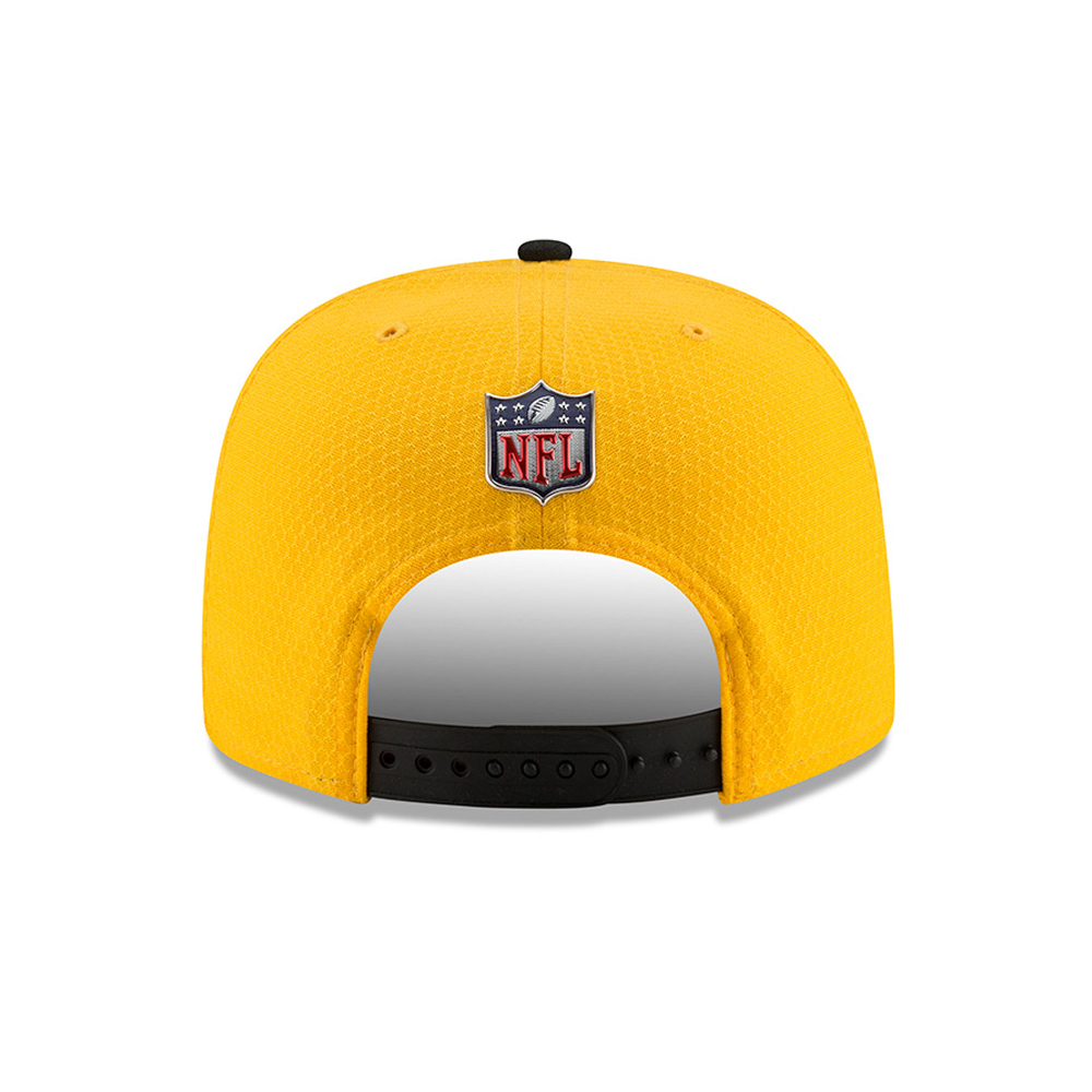 9FIFTY Snapback – Pittsburgh Steelers – 2017 Sideline OF, Gold