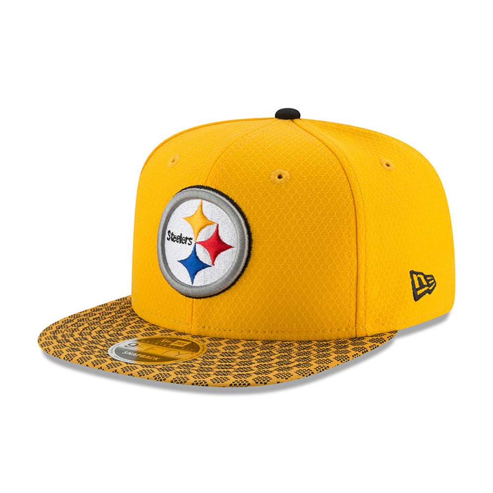 Pittsburgh Steelers 2017 Sideline OF 9FIFTY Snapback doré