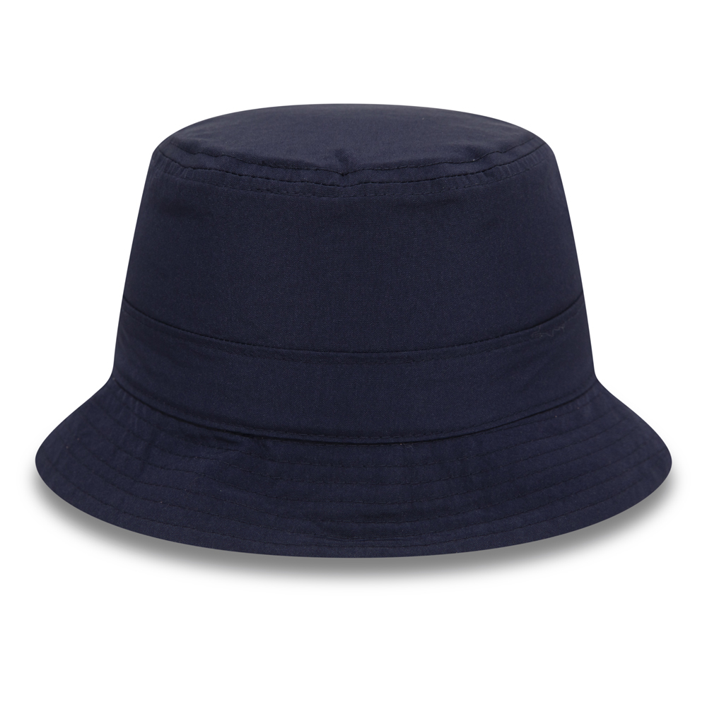 Cappello da pescatore New Era Cotton Canvas Reversible blu navy