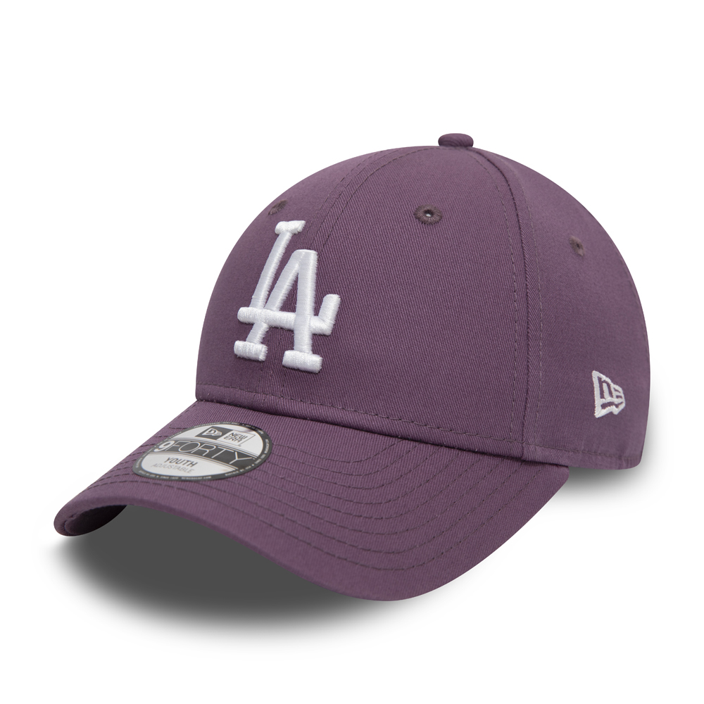 Cappellino Los Angeles Dodgers Essential 9FORTY viola bambino