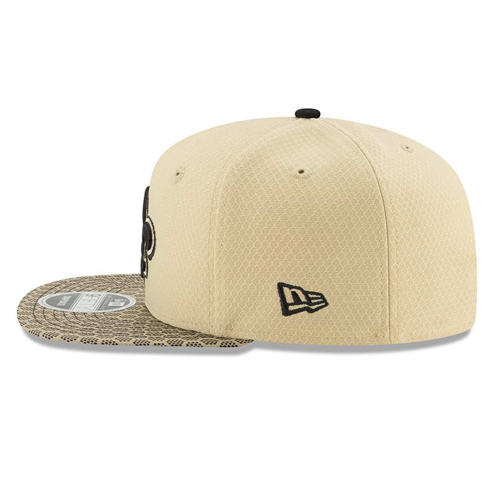 9FIFTY Snapback – New Orleans Saints – 2017 Sideline OF, Gold