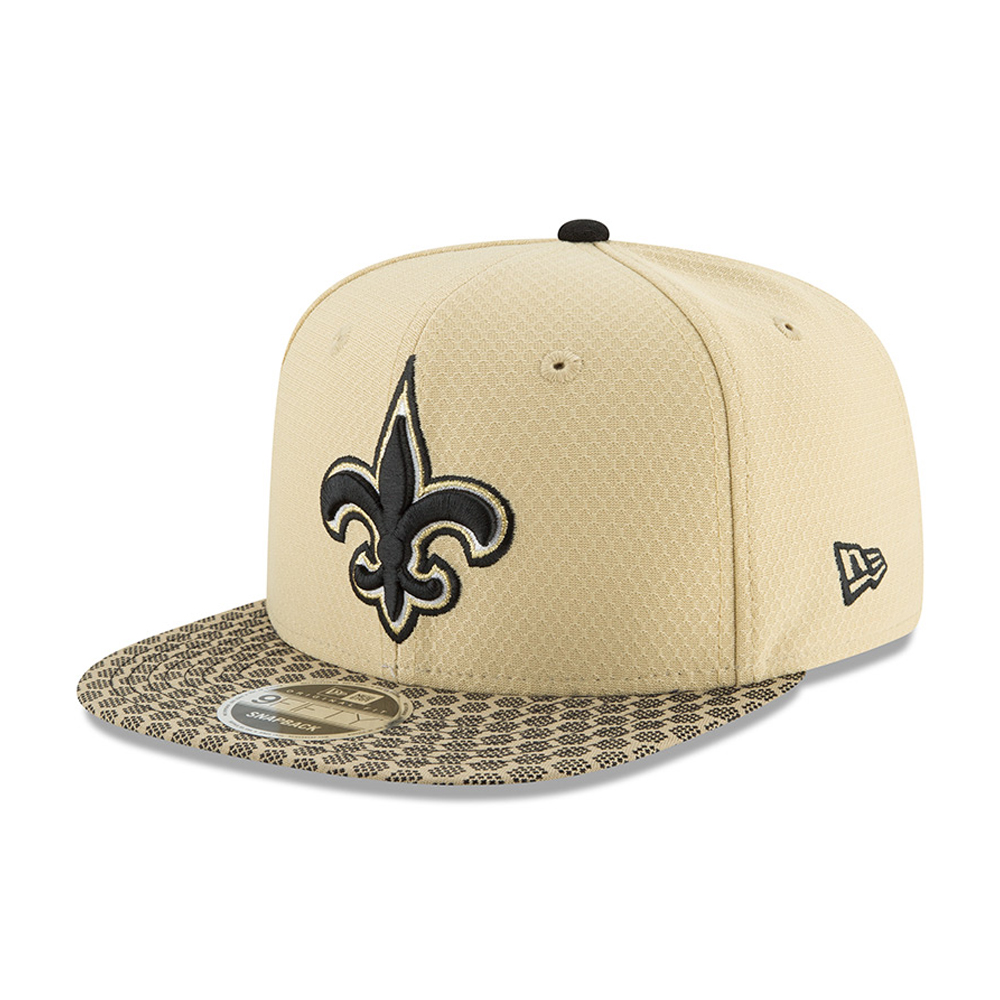 New Orleans Saints 2017 Sideline 9FIFTY Snapback oro