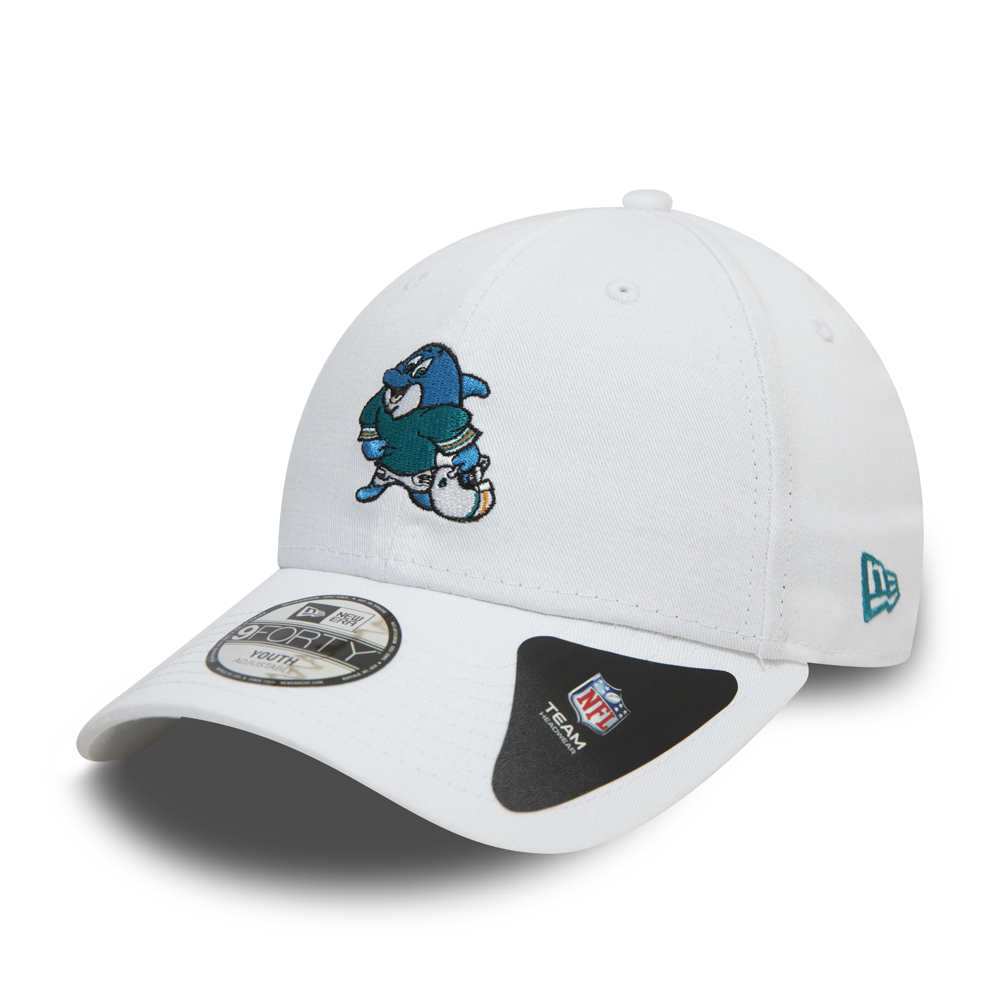 Casquette 9FORTY Icons Miami Dolphins, blanc, enfant