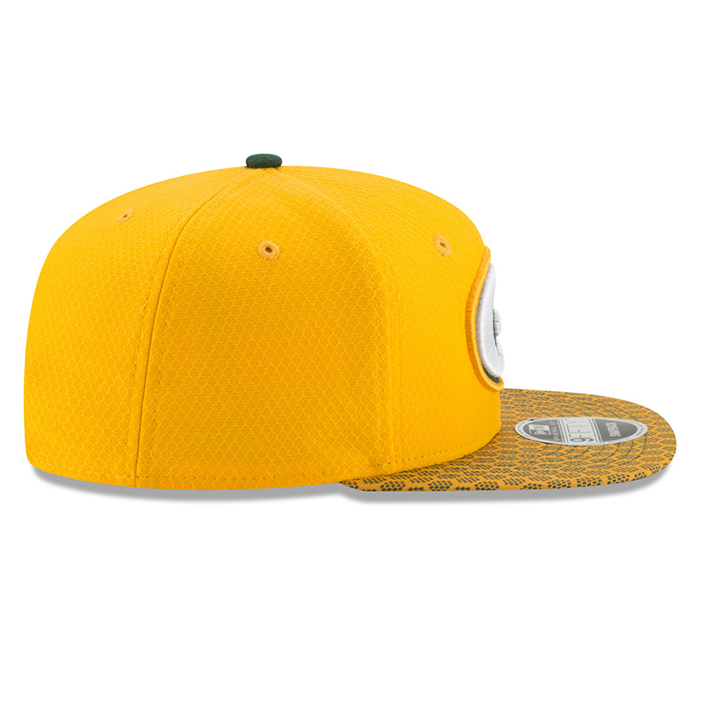 Green Bay Packers 2017 Sideline 9FIFTY Snapback oro
