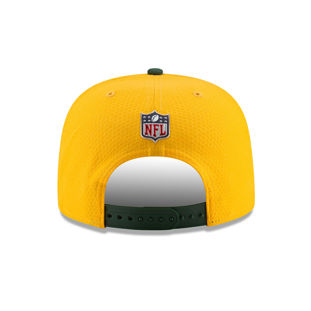 Green Bay Packers 2017 Sideline 9FIFTY Snapback oro