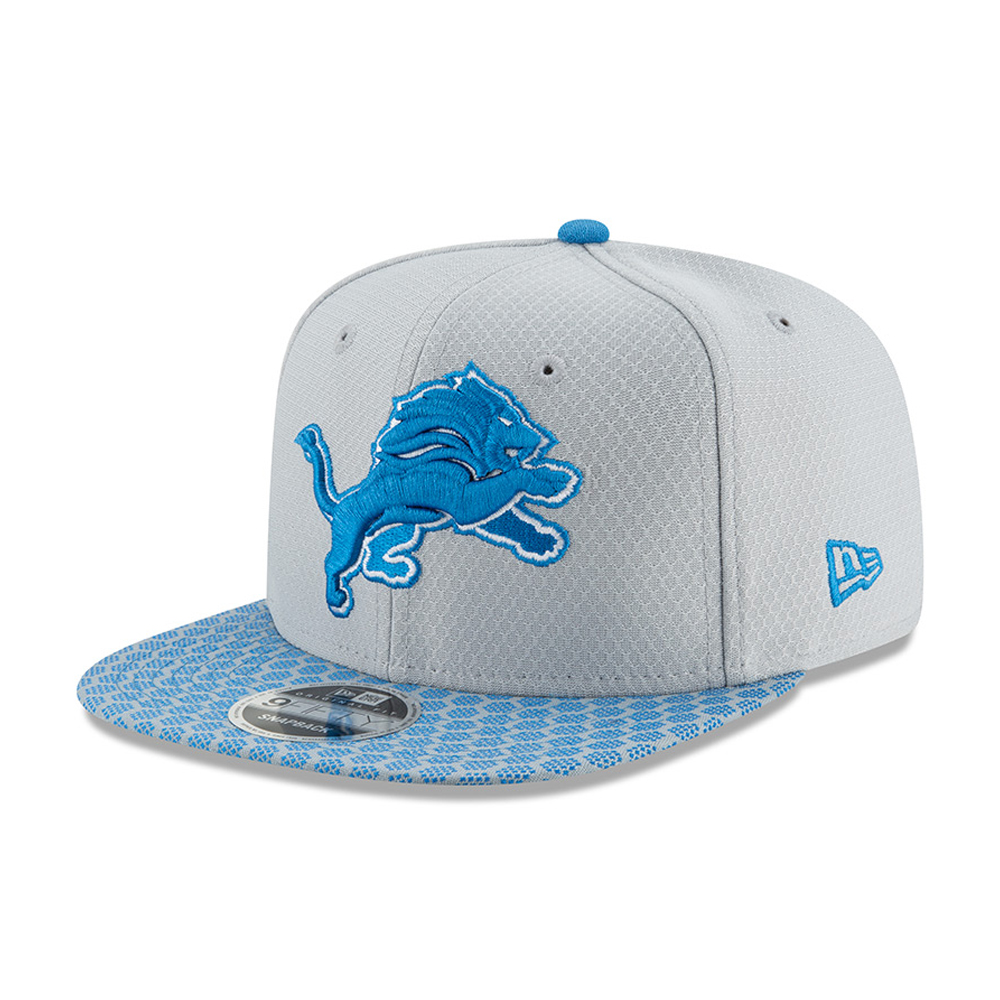 9FIFTY Snapback – Detroit Lions – 2017 Sideline OF, Silber
