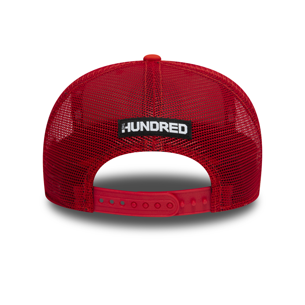 Welsh Fire The Hundred Print Rouge 9FIFTY Stretch Snap Capuchon