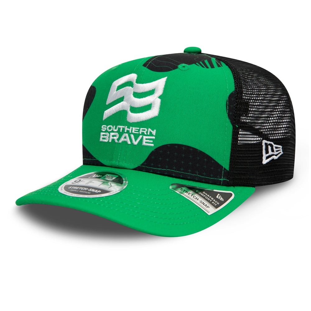 Southern Brave The Hundred Print Green 9FIFTY Stretch Snap Cap