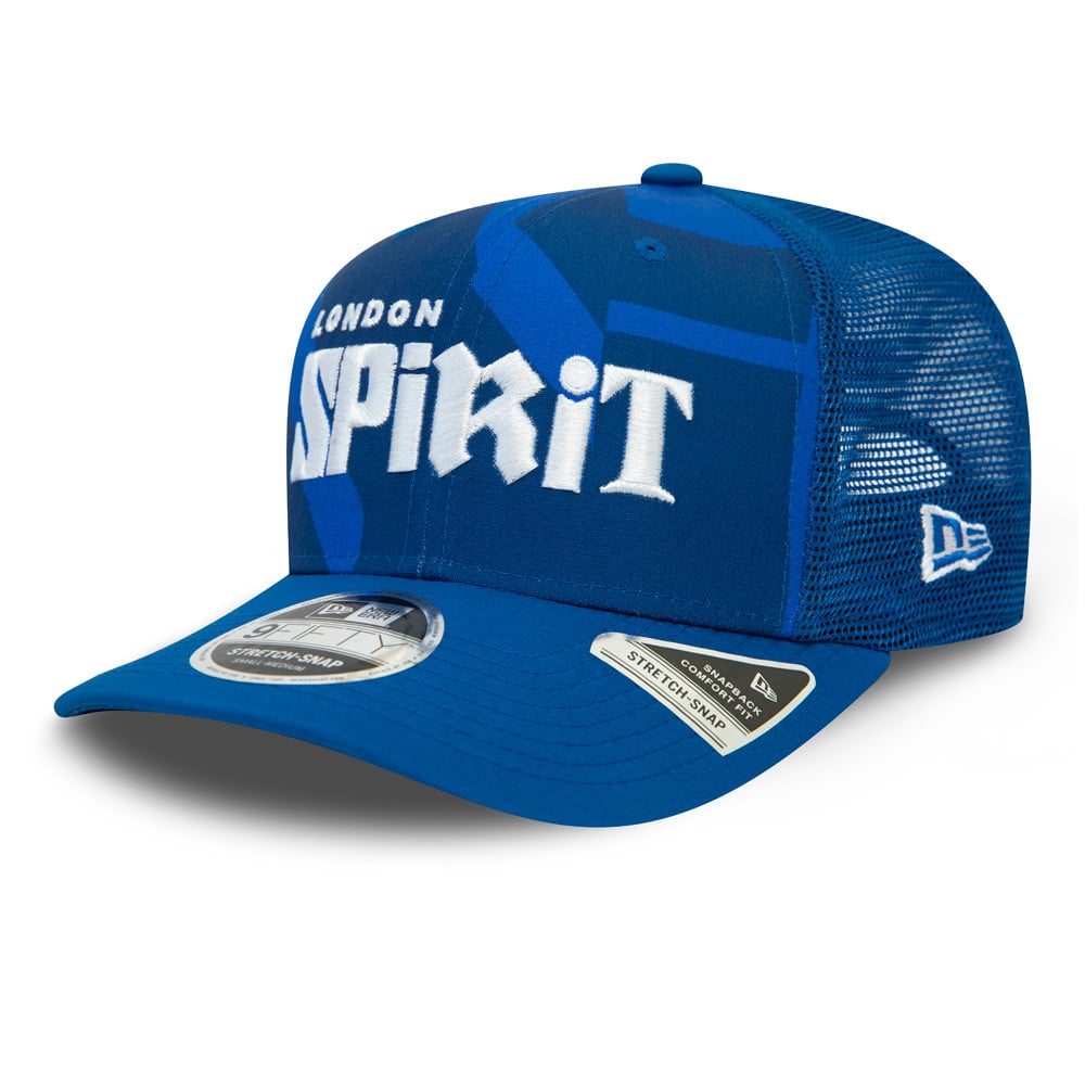 London Spirit The Hundred Blue 9FIFTY Stretch Snap Cap