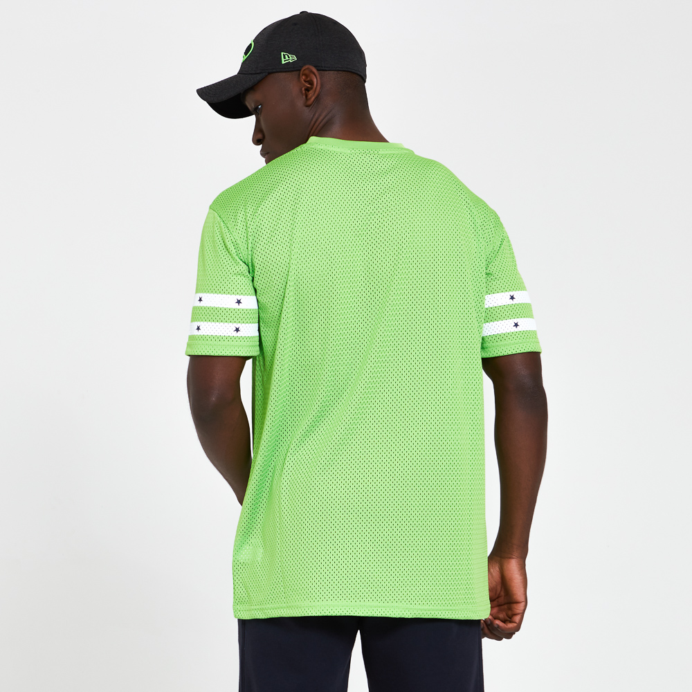 T-shirt surdimensionné en maille verte des Seahawks de Seattle