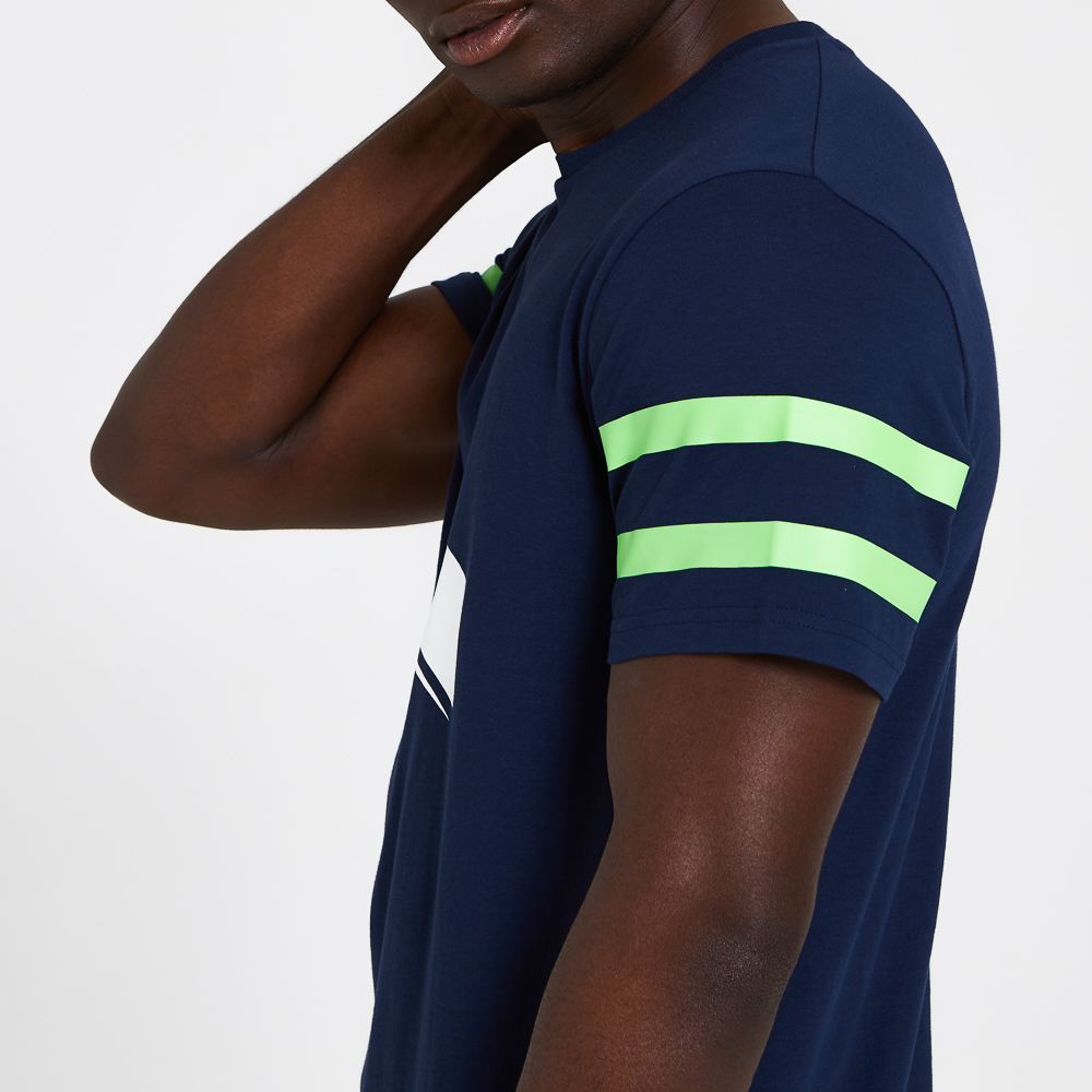 Seattle Seahawks – T-Shirt mit Logos in Marineblau