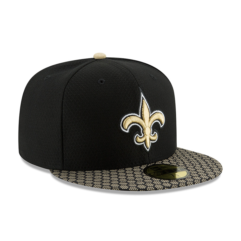 New Orleans Saints 2017 Sideline 59FIFTY nero