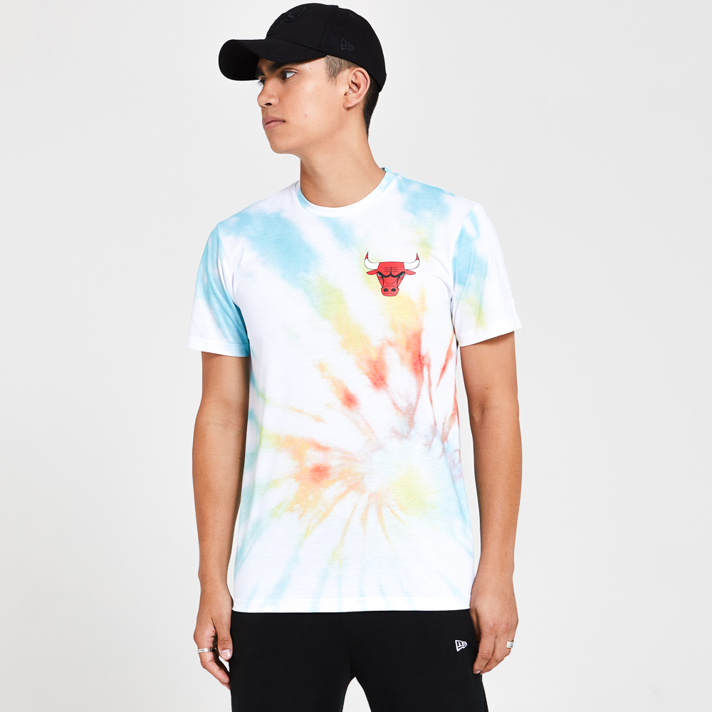 Chicago Bulls – Batik-T-Shirt – Mehrfarbig