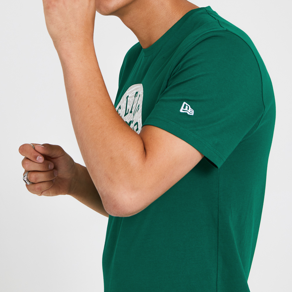 T-shirt Boston Celtics Infill Patch verde