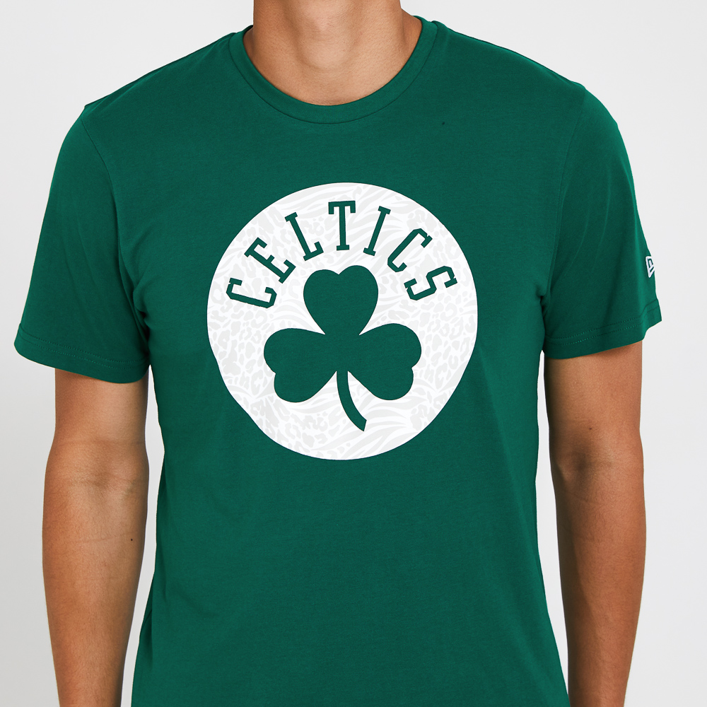 T-shirt Boston Celtics Infill Patch verde