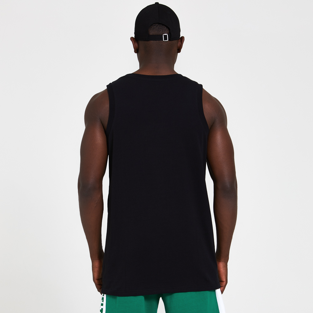Camiseta de tirantes Boston Celtics Green Block, negro