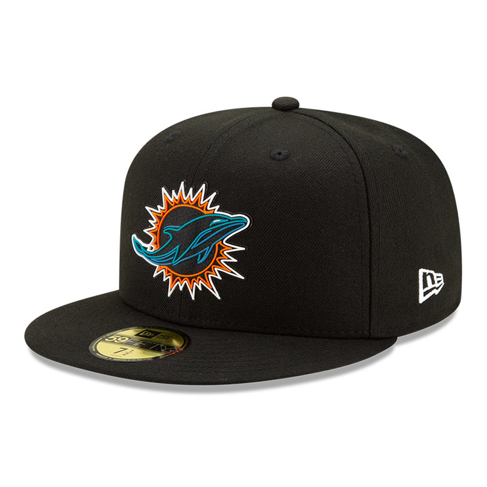 Cappellino Miami Dolphins NFL20 Draft Black 59FIFTY