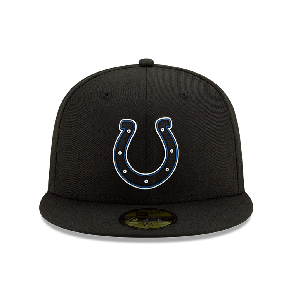 Gorra Indianapolis Colts NFL20 Draft 59FIFTY, negro