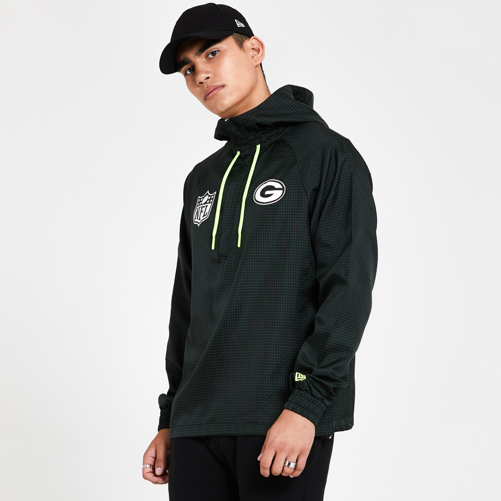 Giacca a vento Green Bay Packers nera