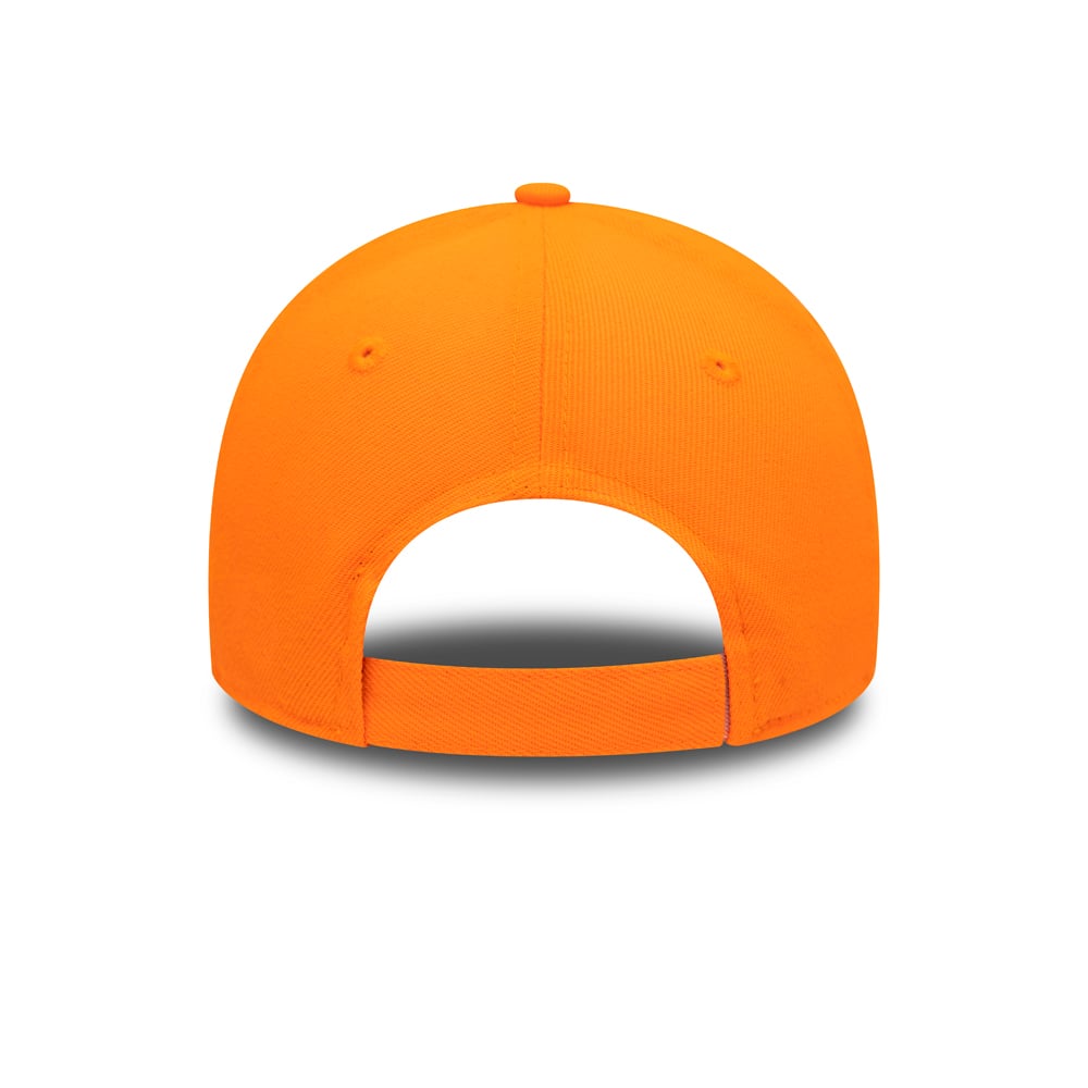 Cappellino 9FORTY arancione fluo dei Los Angeles Dodgers bambino